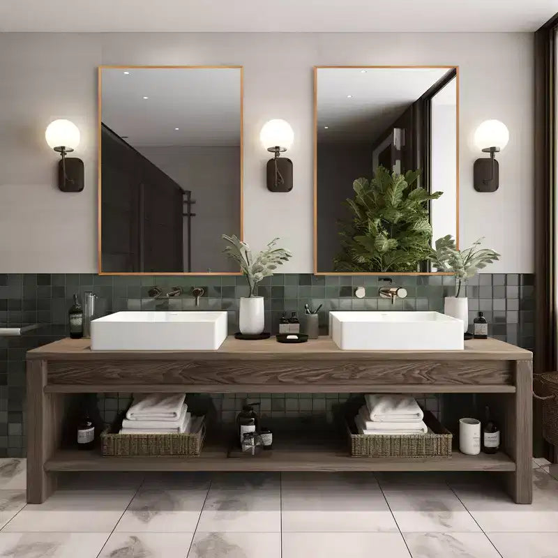 Dovelina Specchio da Parete Specchio per Trucco per Collezione Specchi per Trucco da Bagno