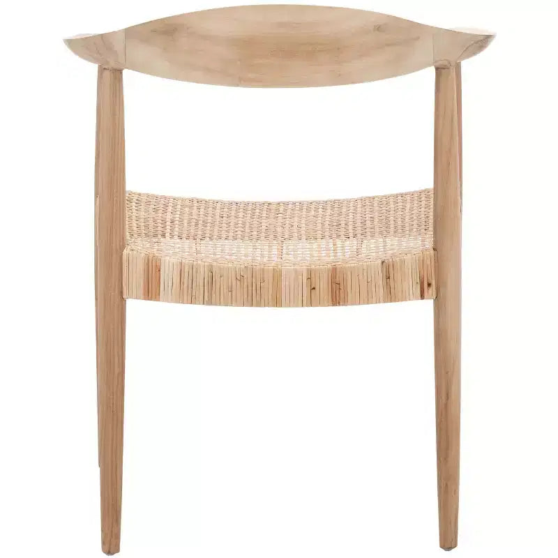 Sijo Rattan Peel Accent Chair - ACH1007A - Naturale - Safavieh