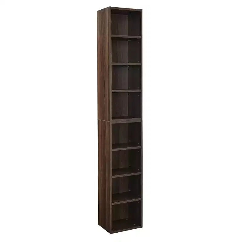 AndMakers, libreria standard in legno a 4 ripiani, alta 180 cm (set da 2)