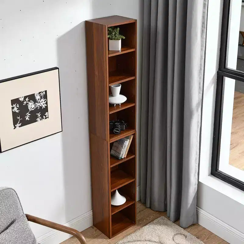 AndMakers, libreria standard in legno a 4 ripiani, alta 180 cm (set da 2)