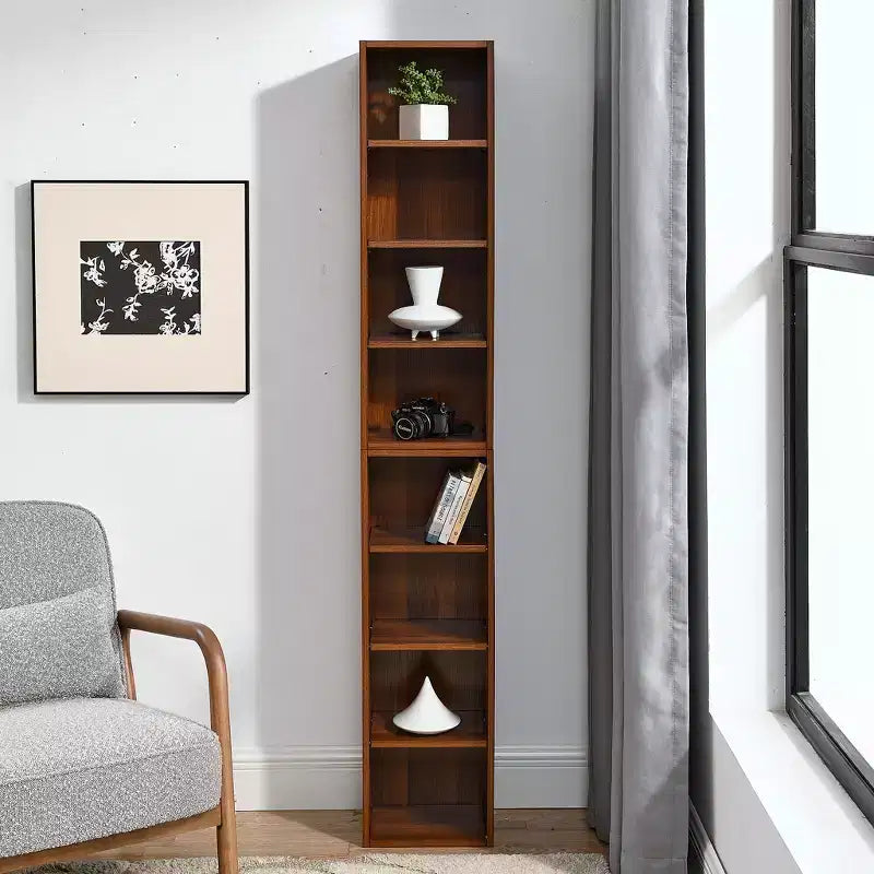 AndMakers, libreria standard in legno a 4 ripiani, alta 180 cm (set da 2)