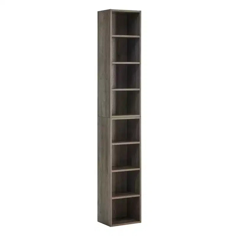AndMakers, libreria standard in legno a 4 ripiani, alta 180 cm (set da 2)