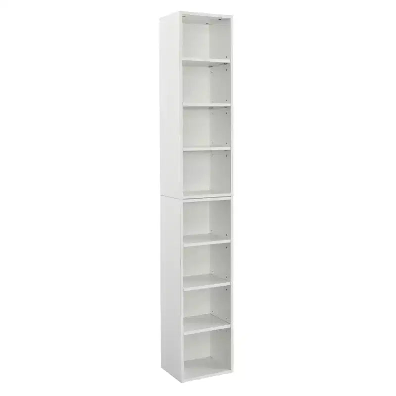 AndMakers, libreria standard in legno a 4 ripiani, alta 180 cm (set da 2)
