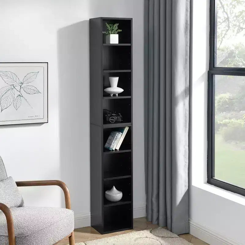 AndMakers, libreria standard in legno a 4 ripiani, alta 180 cm (set da 2)