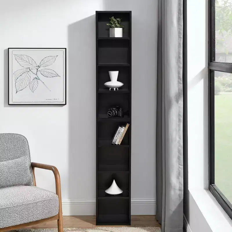 AndMakers, libreria standard in legno a 4 ripiani, alta 180 cm (set da 2)