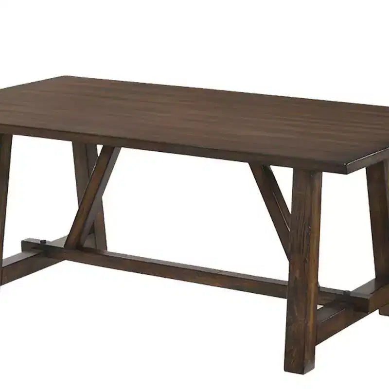 Acme Furniture Kaelyn - Tavolo da pranzo, finitura rovere scuro