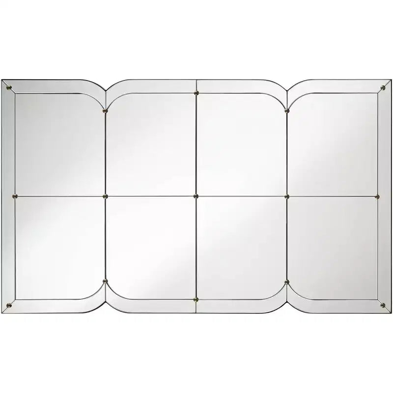Specchio da parete multiplo curvo Uttermost Henri 26 1/2 x 44