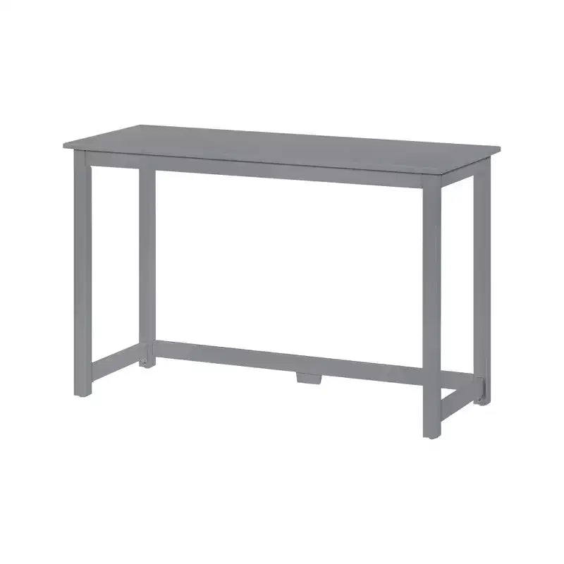 Scrivania in Legno Massello Plank+Beam, Scrivania Semplice per Camera da Letto, Scrivania da Studio per Ufficio Domestico, 47.25