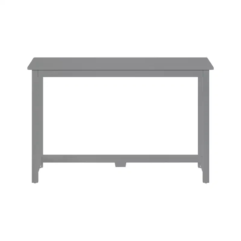 Scrivania in Legno Massello Plank+Beam, Scrivania Semplice per Camera da Letto, Scrivania da Studio per Ufficio Domestico, 47.25