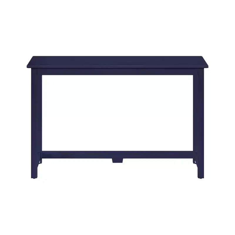 Scrivania in Legno Massello Plank+Beam, Scrivania Semplice per Camera da Letto, Scrivania da Studio per Ufficio Domestico, 47.25