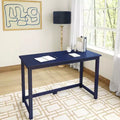 Scrivania in Legno Massello Plank+Beam, Scrivania Semplice per Camera da Letto, Scrivania da Studio per Ufficio Domestico, 47.25