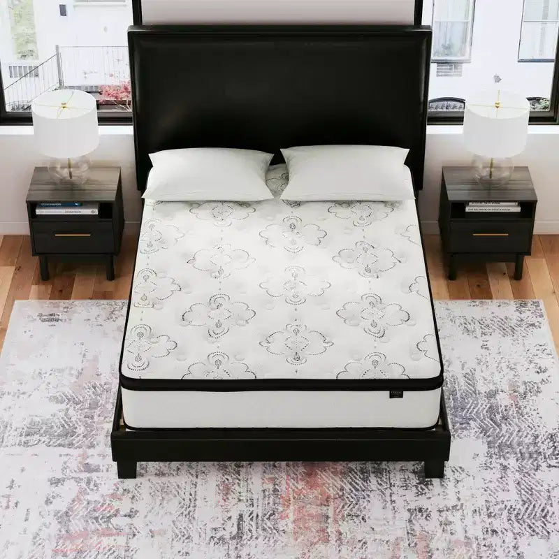 Materasso Ibrido a Molle Insacchettate da 10 Pollici con Memory Foam in Gel Rinfrescante